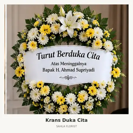 Krans Bunga Duka Maguwoharjo